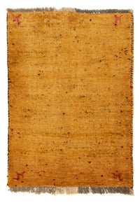 Gabbeh tapijt - Perzisch - 87 x 62 cm - goud