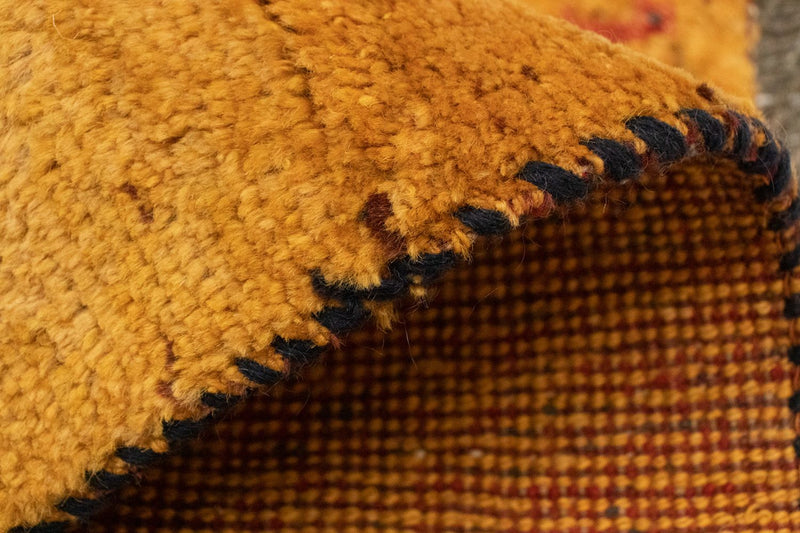 Gabbeh tapijt - Perzisch - 87 x 62 cm - goud