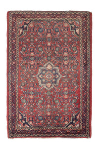 Perzisch Tapijt - Nomadisch - 130 x 86 cm - rood