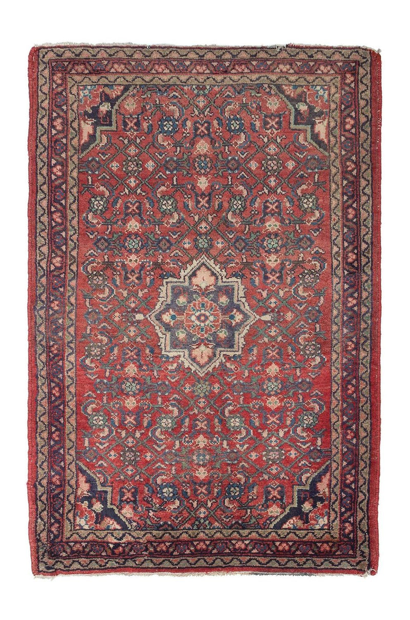 Perzisch Tapijt - Nomadisch - 130 x 86 cm - rood
