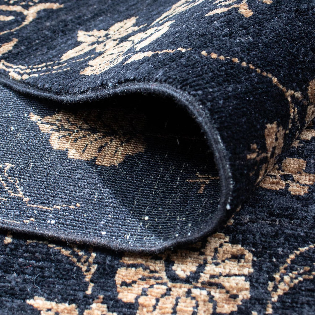 Oosters Tapijt - 300 x 246 cm - donkerblauw