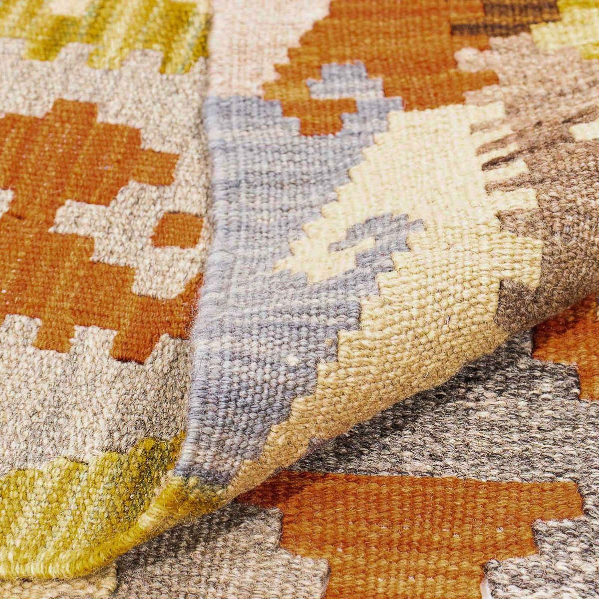 Kelim tapijt - Splash - 300 x 200 cm - veelkleurig