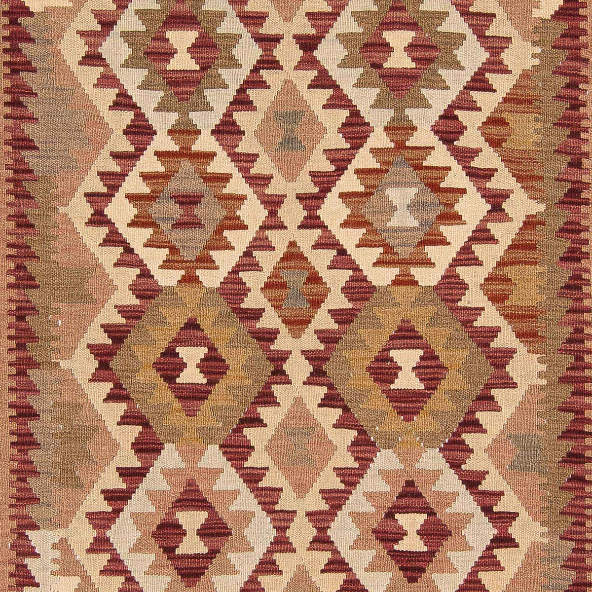 Kelim tapijt - Splash - 293 x 200 cm - veelkleurig