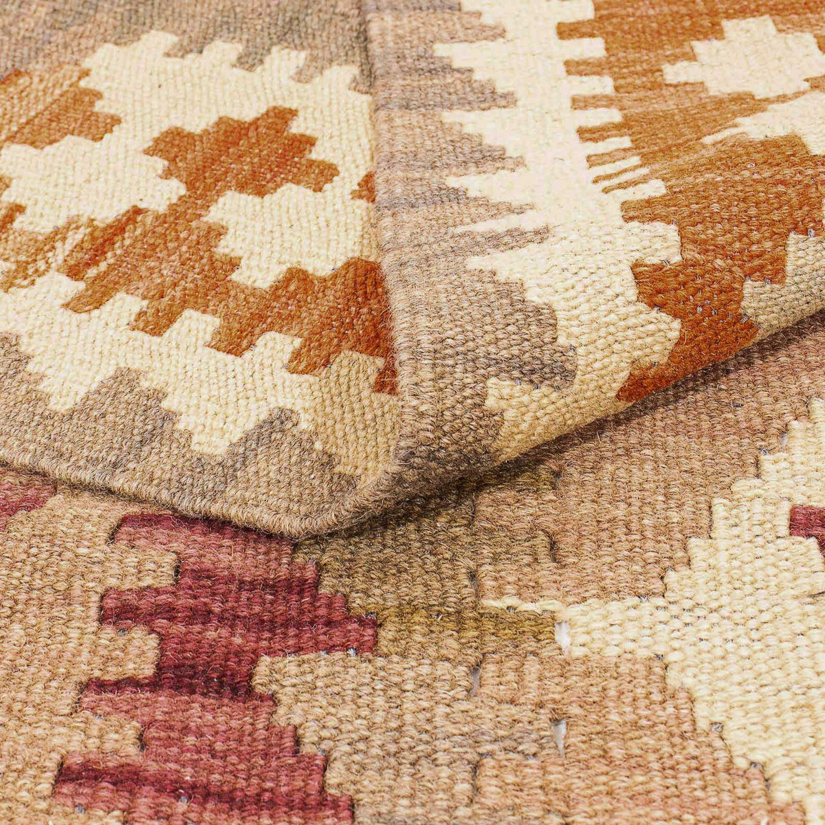 Kelim tapijt - Splash - 293 x 200 cm - veelkleurig