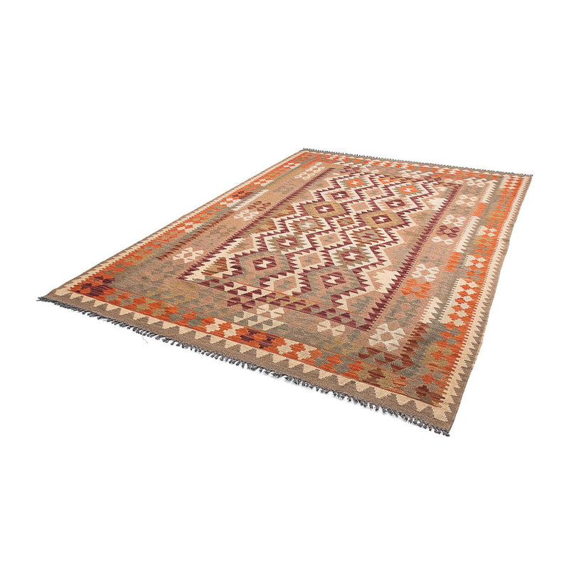 Kelim tapijt - Splash - 293 x 200 cm - veelkleurig