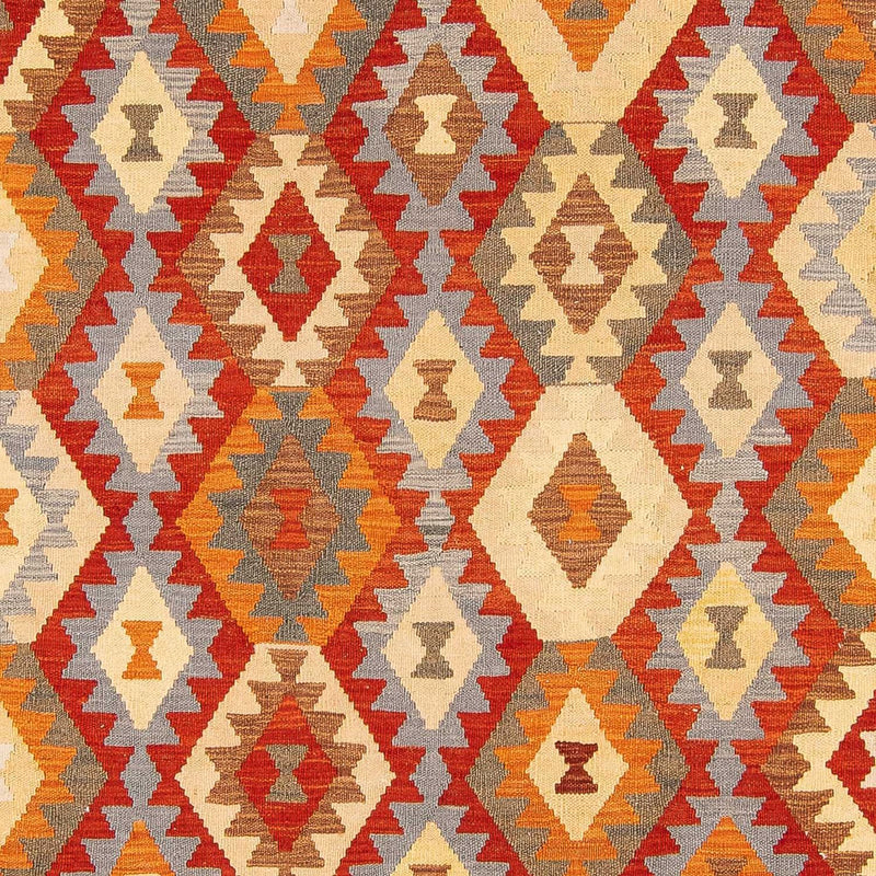 Kelim tapijt - Splash - 296 x 195 cm - veelkleurig