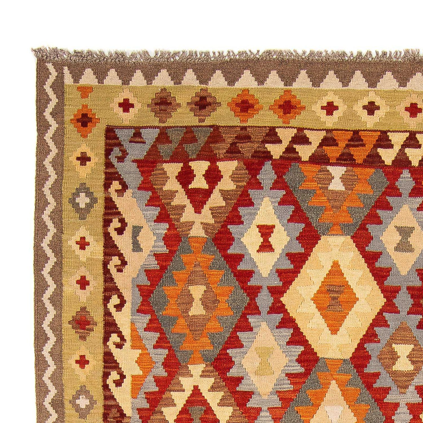 Kilim Maimana Tapijt 296x195cm - Wollen tapijt