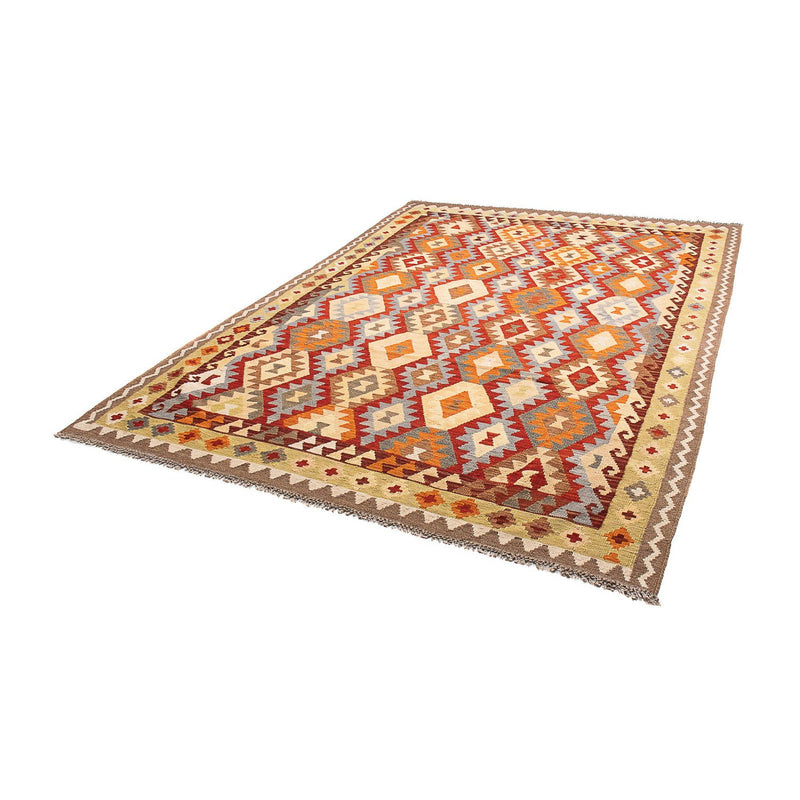 Kelim tapijt - Splash - 296 x 195 cm - veelkleurig