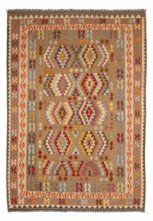 Kelim tapijt - Splash - 292 x 212 cm - veelkleurig