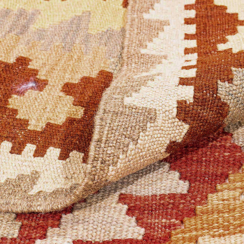 Kelim tapijt - Splash - 297 x 200 cm - lichtbruin