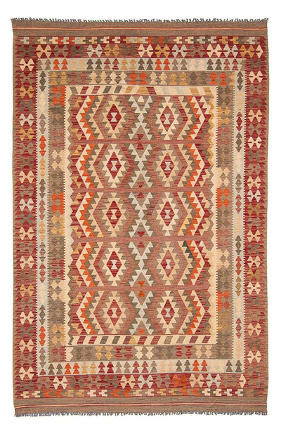 Kilim Maimana Tapijt 205x296cm - Wollen tapijt