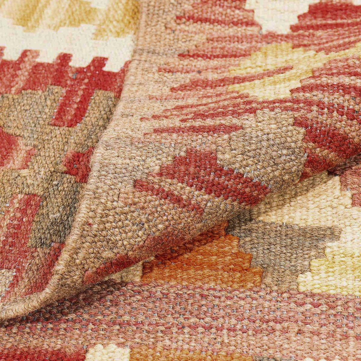 Kelim tapijt - Splash - 296 x 205 cm - veelkleurig