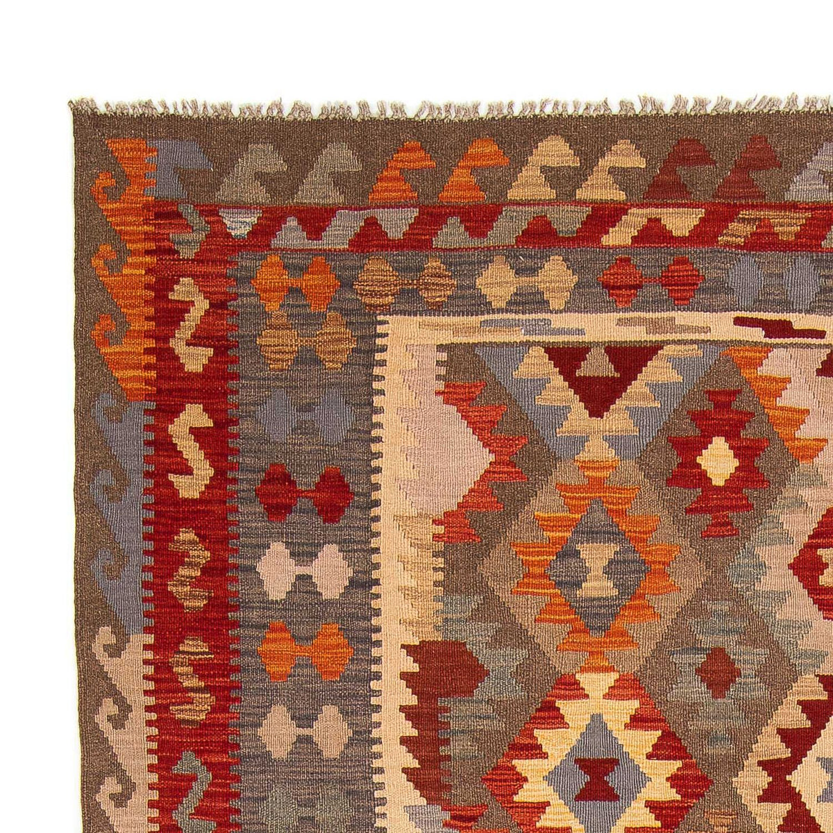 Kelim tapijt - Splash - 291 x 196 cm - veelkleurig