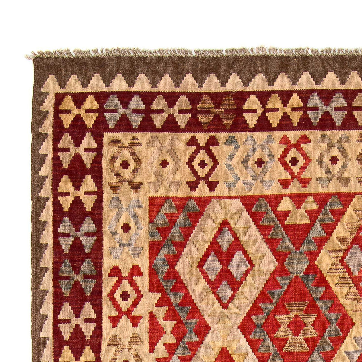 Kelim tapijt - Splash - 290 x 211 cm - veelkleurig