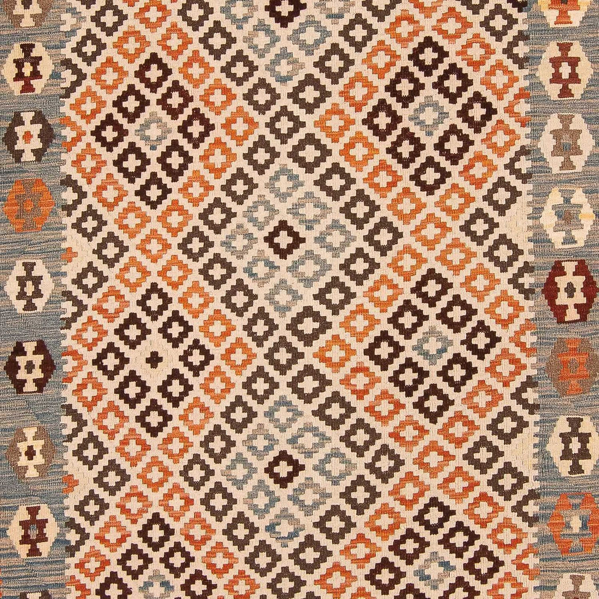 Kelim tapijt - Splash - 292 x 207 cm - veelkleurig