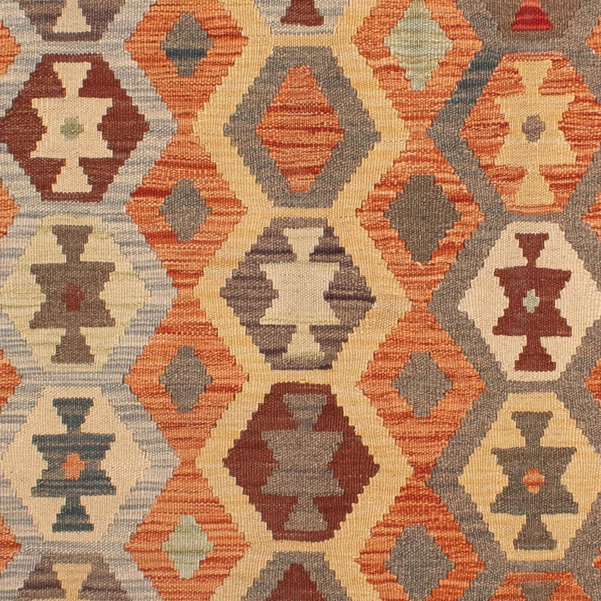 Kelim tapijt - Splash - 205 x 149 cm - veelkleurig