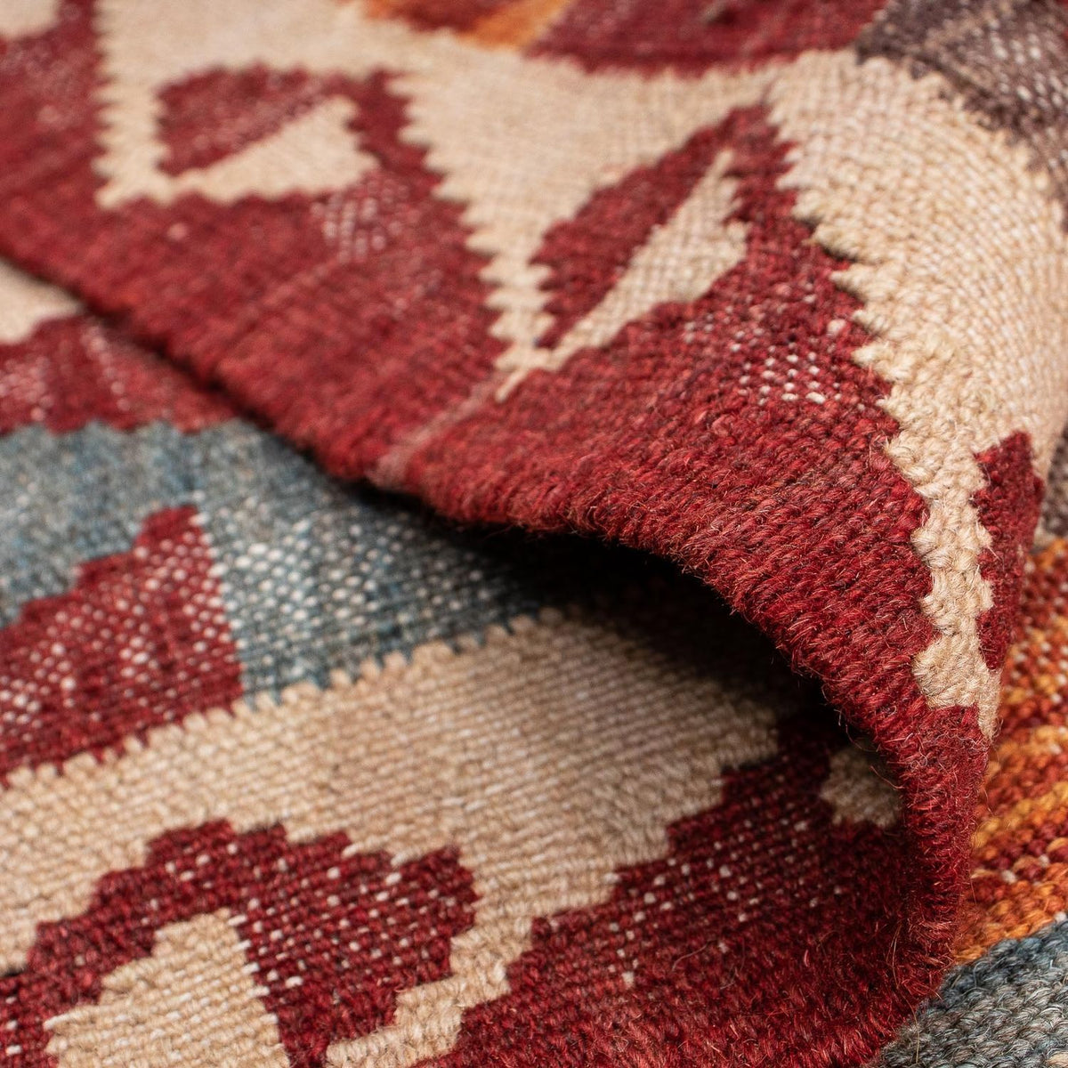 Kelim tapijt - Oosters - 192 x 136 cm - veelkleurig