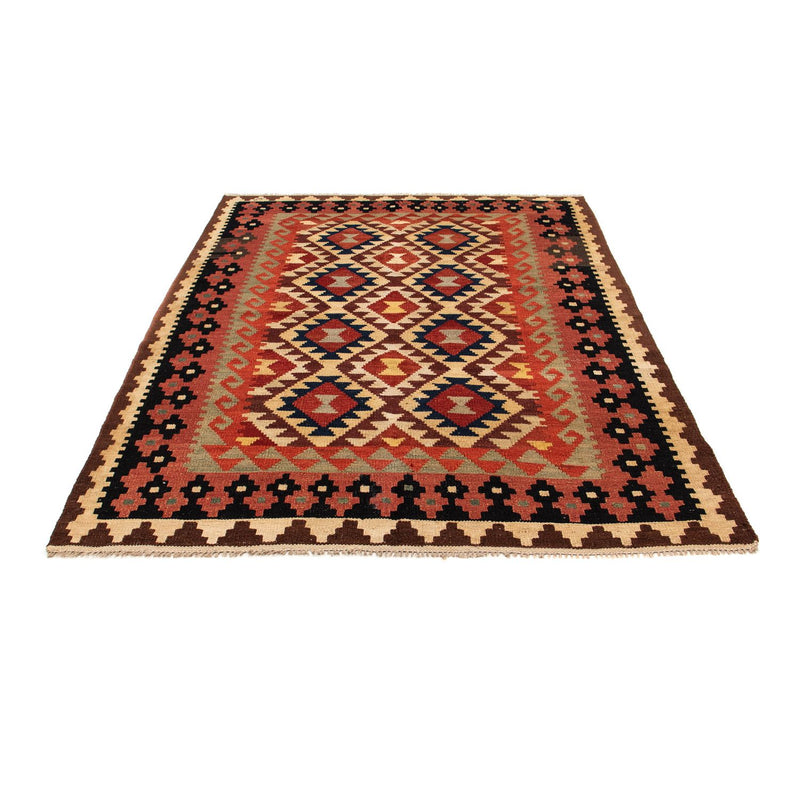 Kelim tapijt - Splash - 203 x 153 cm - veelkleurig