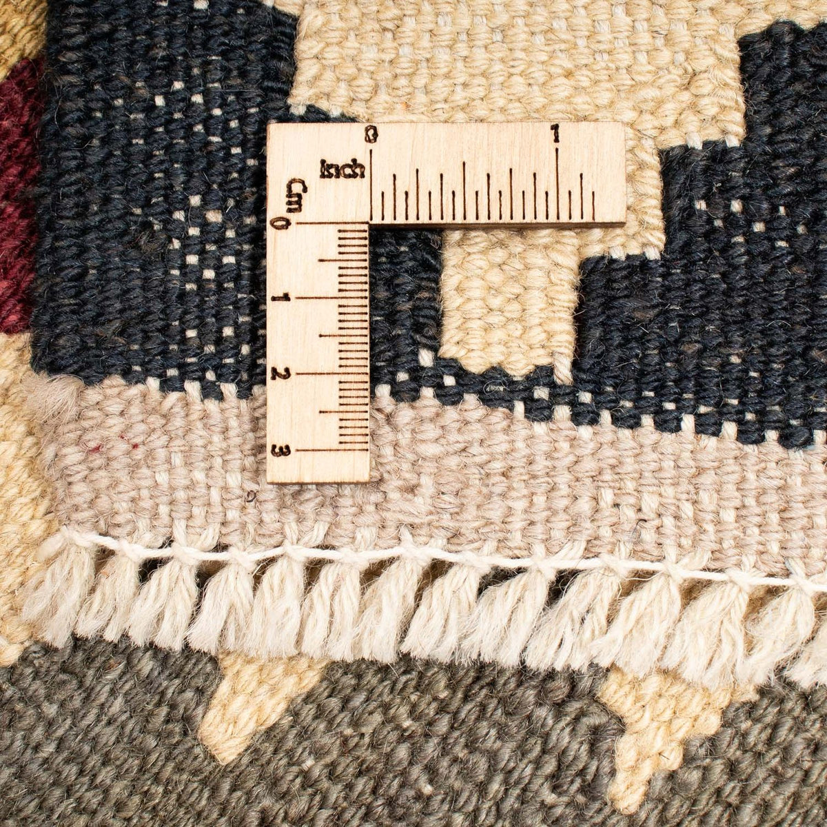 Kelim tapijt - Splash - 207 x 163 cm - veelkleurig