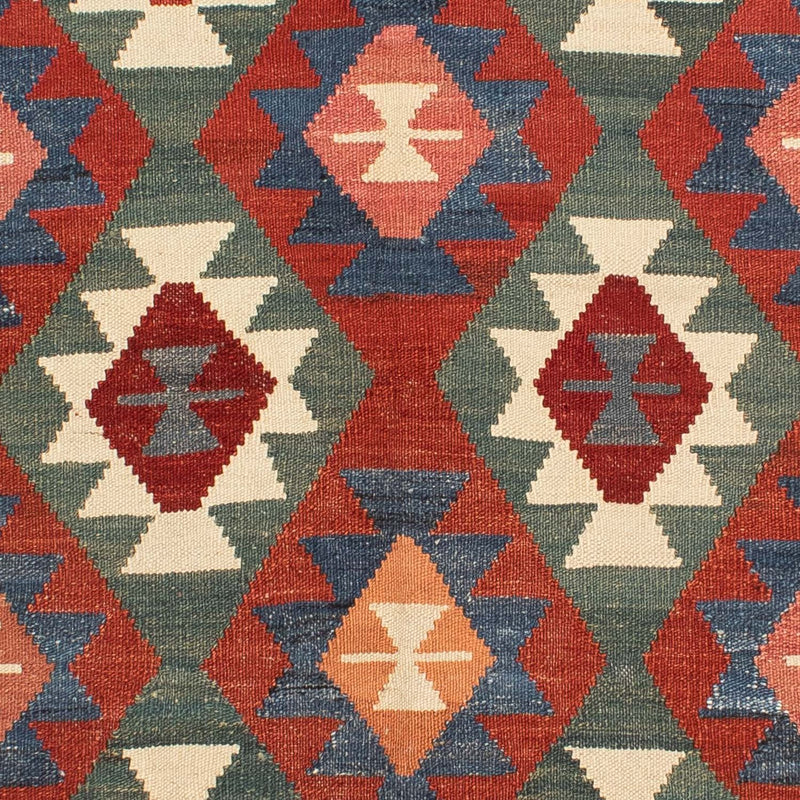 Kelim tapijt - Splash - 207 x 155 cm - veelkleurig