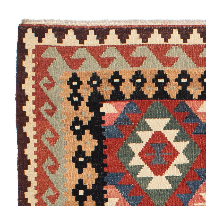 Kelim tapijt - Splash - 207 x 155 cm - veelkleurig