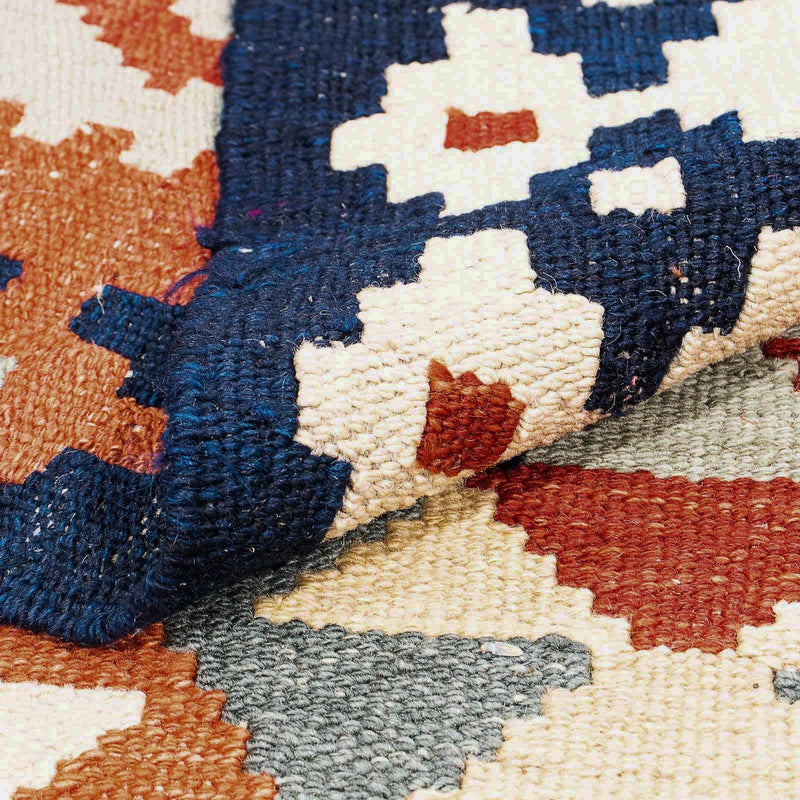 Kelim tapijt - Splash - 301 x 207 cm - veelkleurig