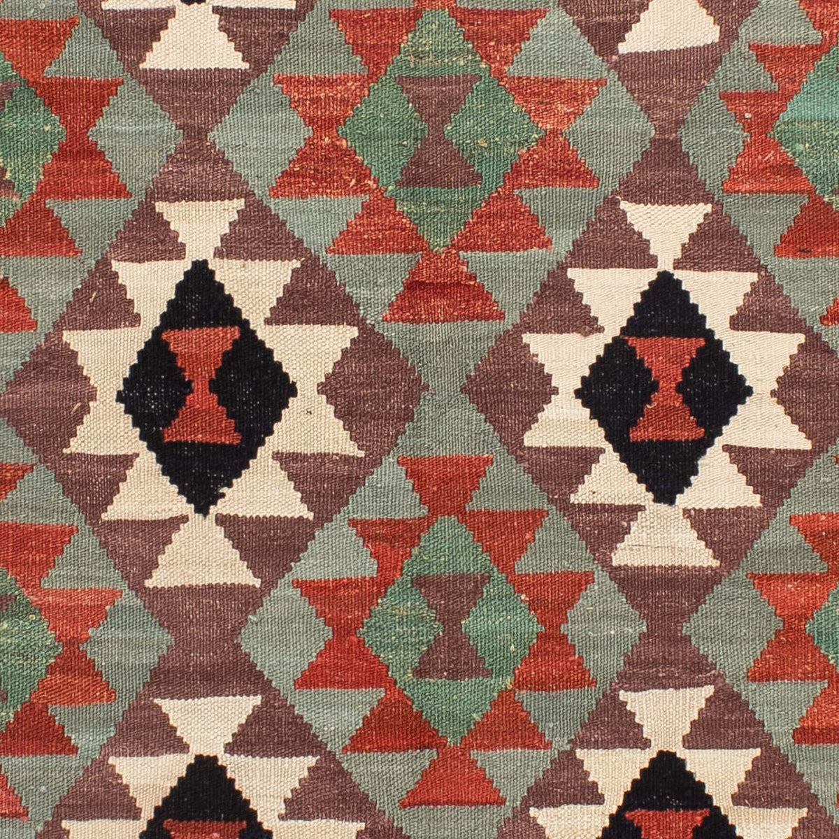 Kelim tapijt - Splash - 196 x 149 cm - veelkleurig