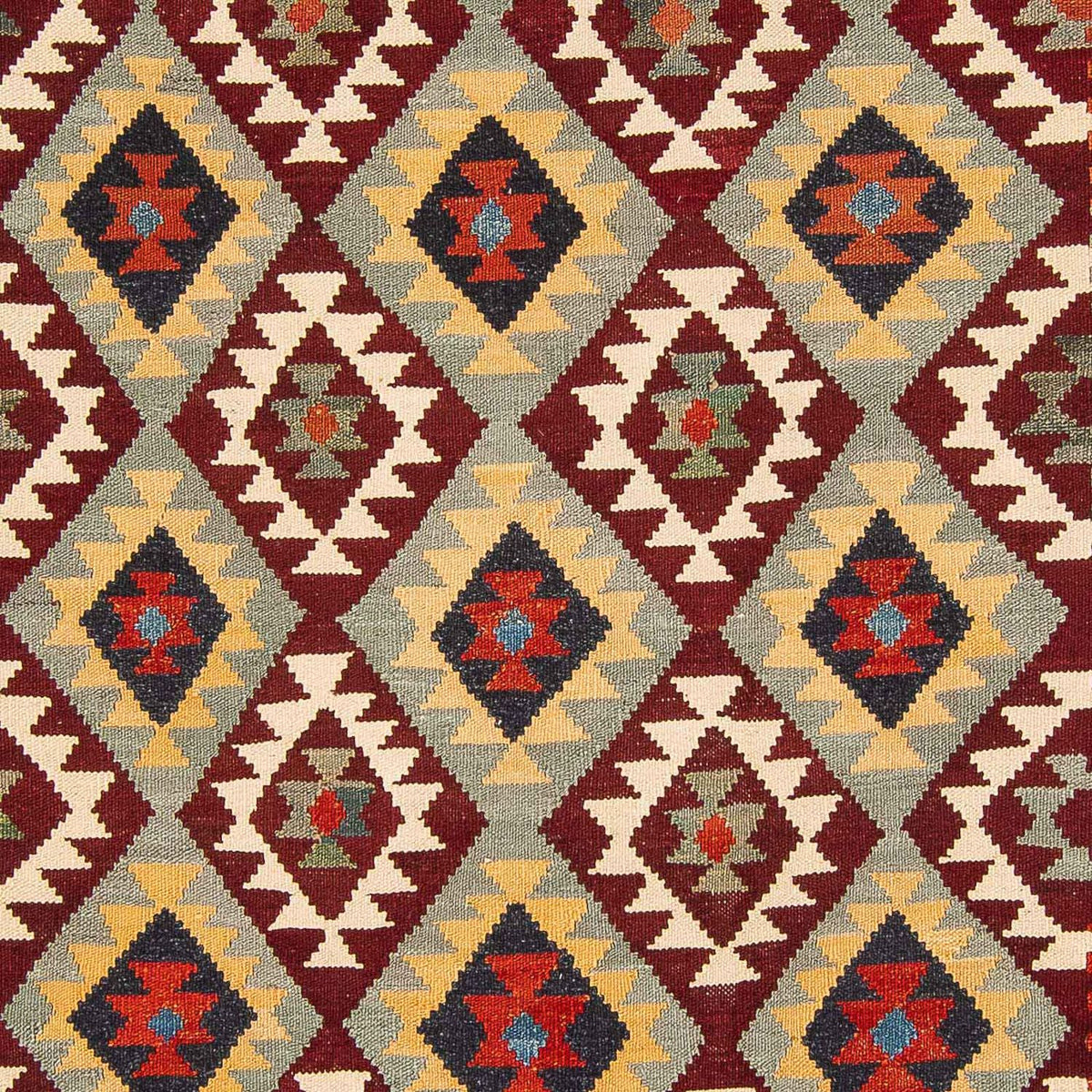 Kelim tapijt - Splash - 302 x 205 cm - veelkleurig