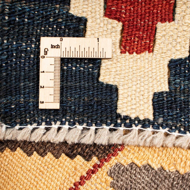 Kelim tapijt - Splash - 203 x 153 cm - veelkleurig