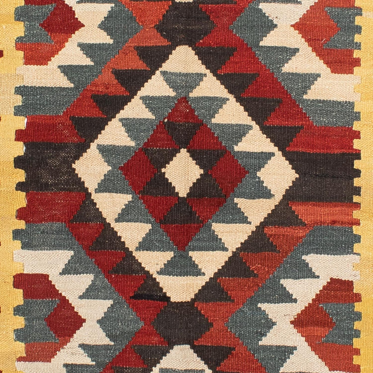 Kelim tapijt - Splash - 260 x 137 cm - veelkleurig