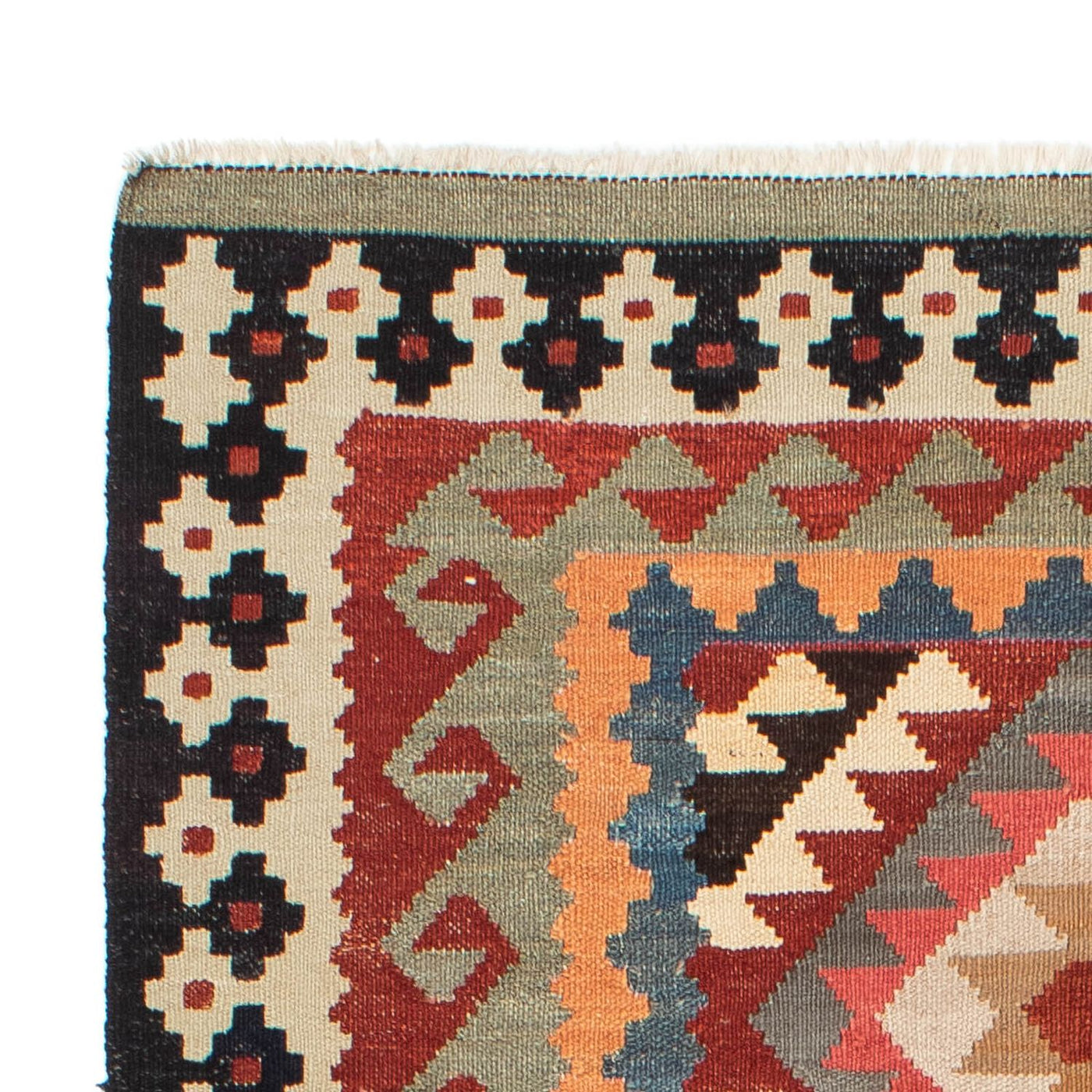Kilim Maimana Tapijt 206x123cm - Wollen tapijt
