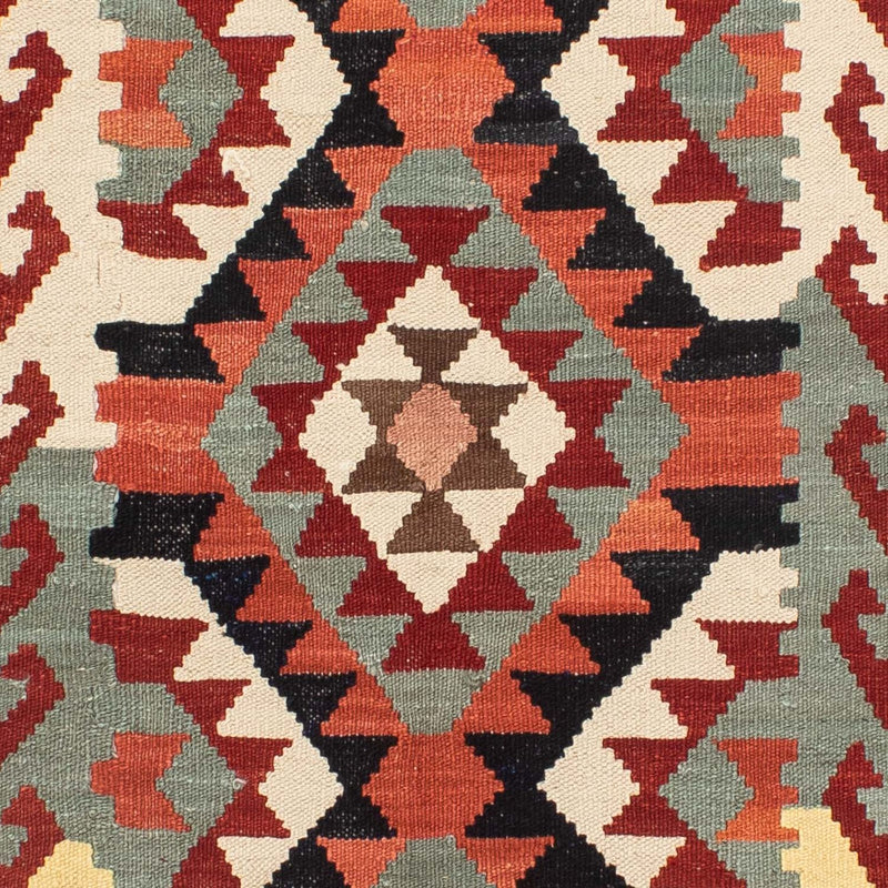 Kelim tapijt - Splash - 207 x 132 cm - veelkleurig