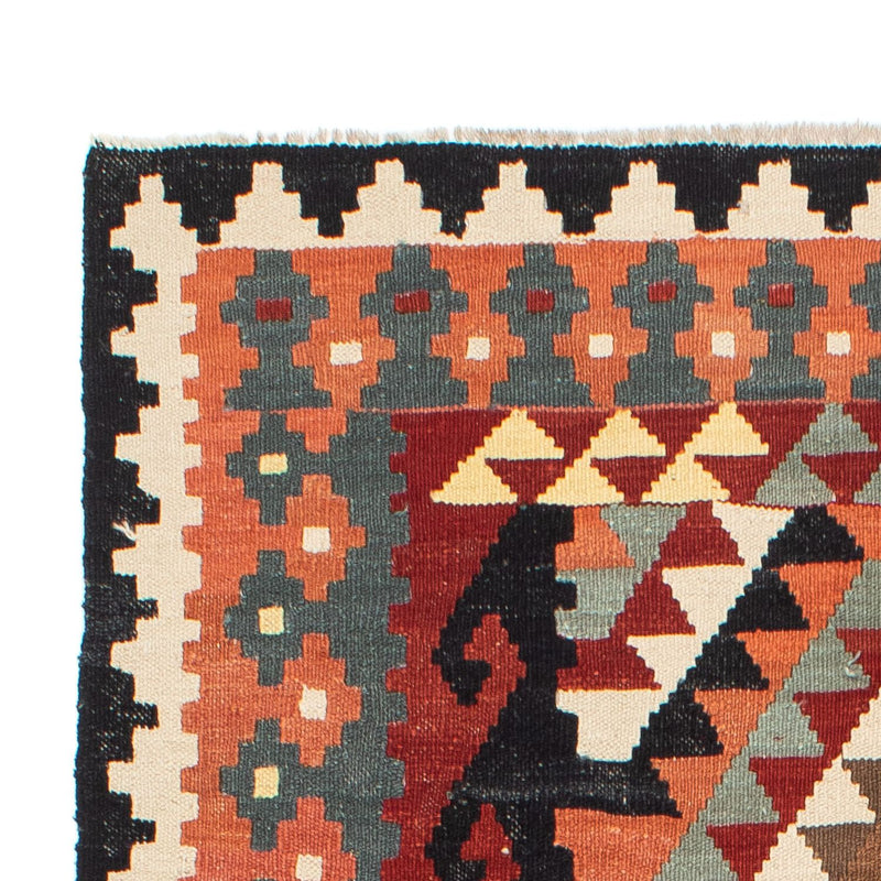 Kelim tapijt - Splash - 207 x 132 cm - veelkleurig