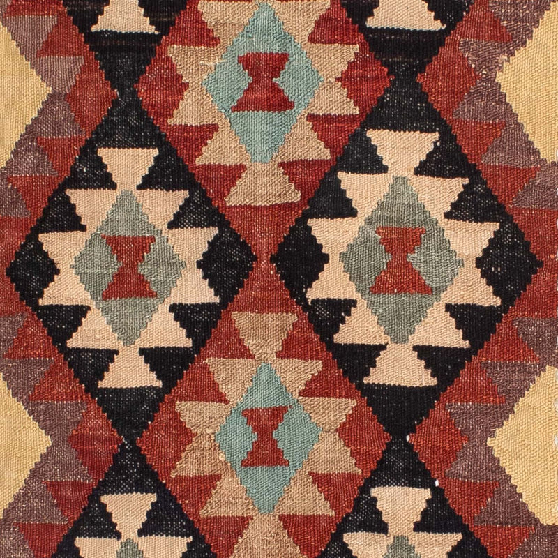 Kelim tapijt - Splash - 202 x 151 cm - veelkleurig