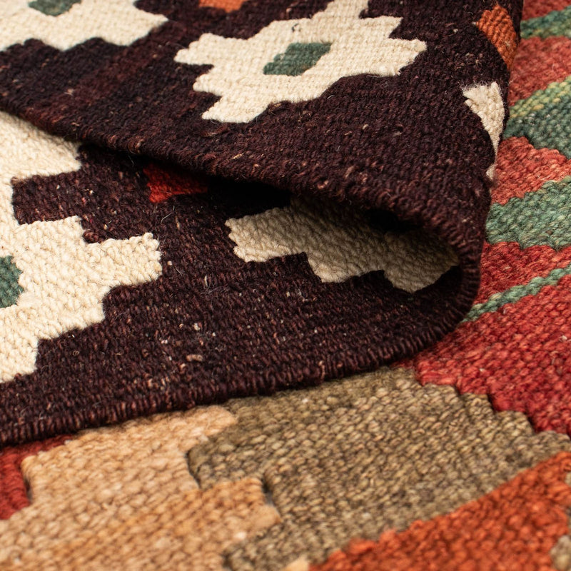 Kelim tapijt - Splash - 211 x 154 cm - veelkleurig