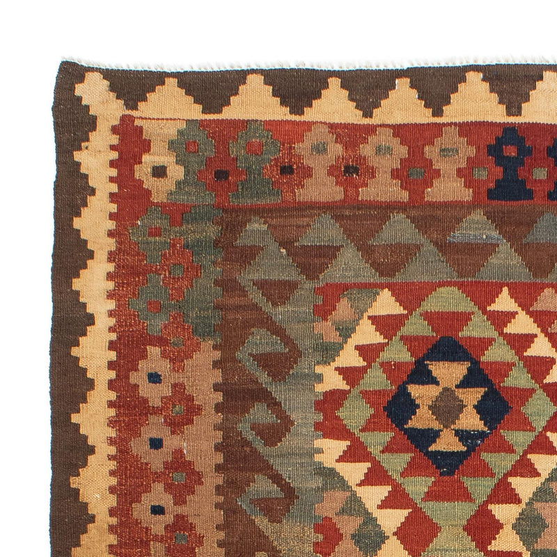 Kelim tapijt - Splash - 193 x 158 cm - veelkleurig