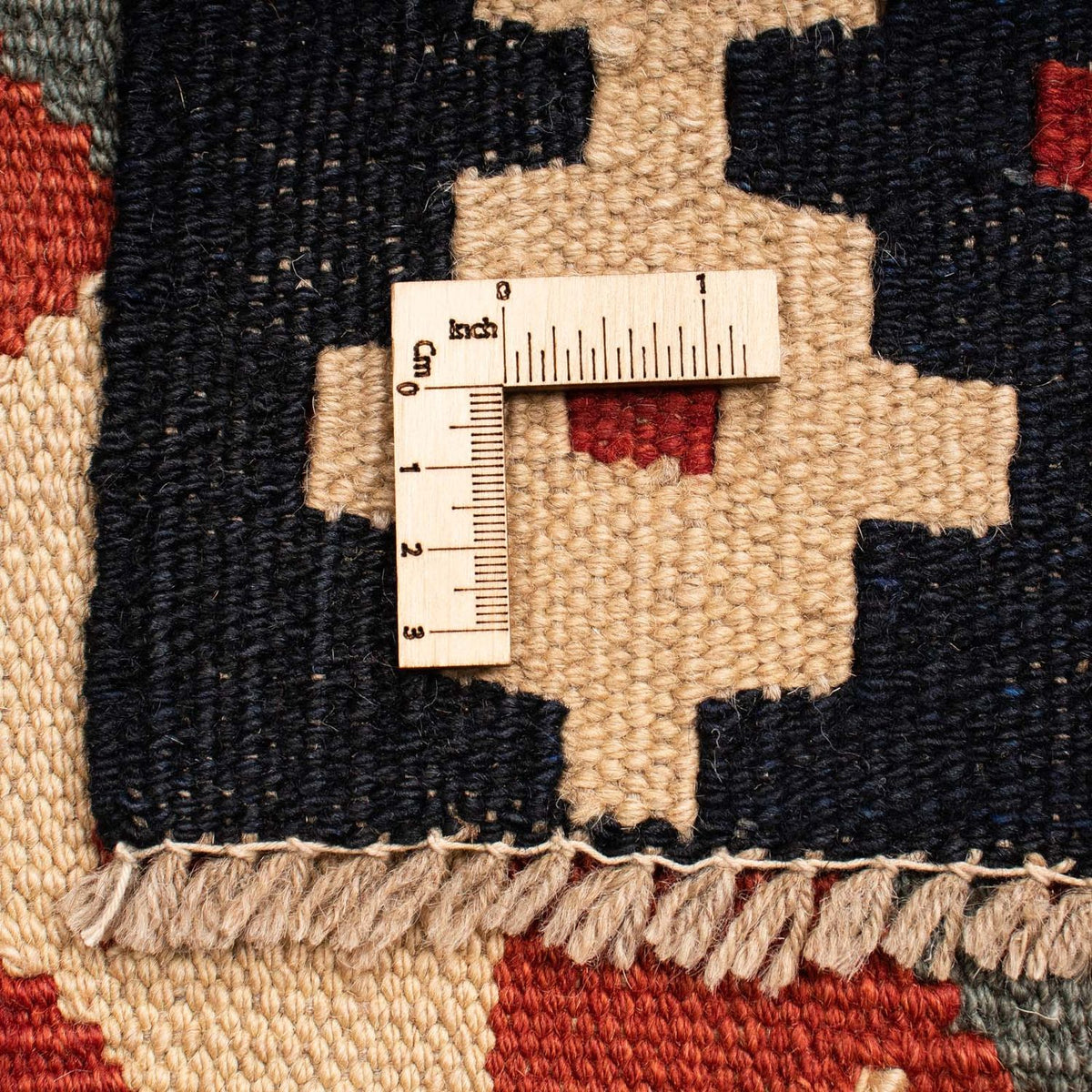 Kelim tapijt - Splash - 207 x 146 cm - veelkleurig