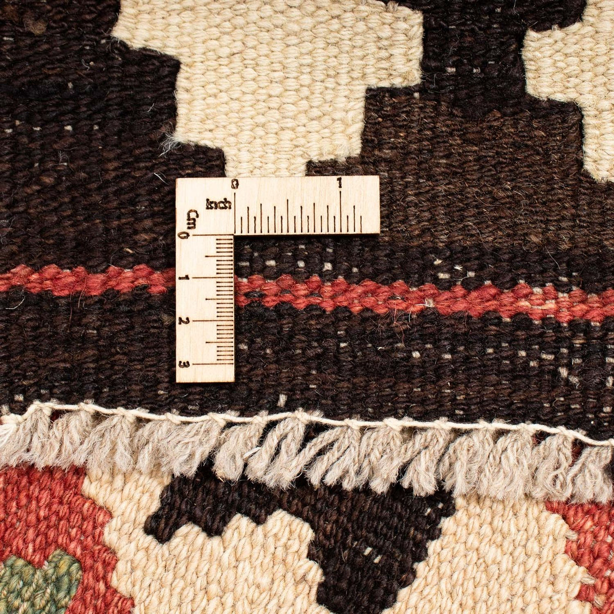 Kelim tapijt - Splash - 207 x 150 cm - veelkleurig