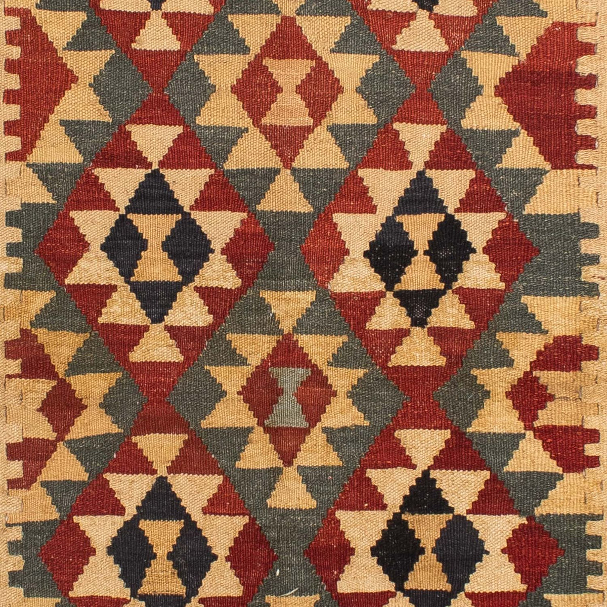 Kelim tapijt - Splash - 200 x 146 cm - veelkleurig