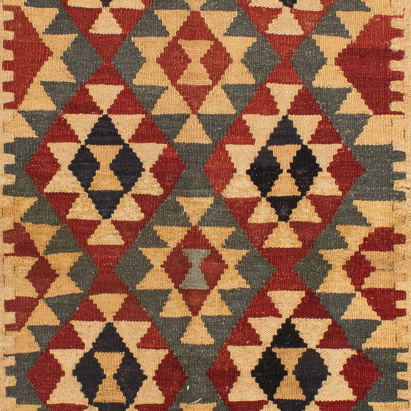 Kelim tapijt - Splash - 200 x 146 cm - veelkleurig