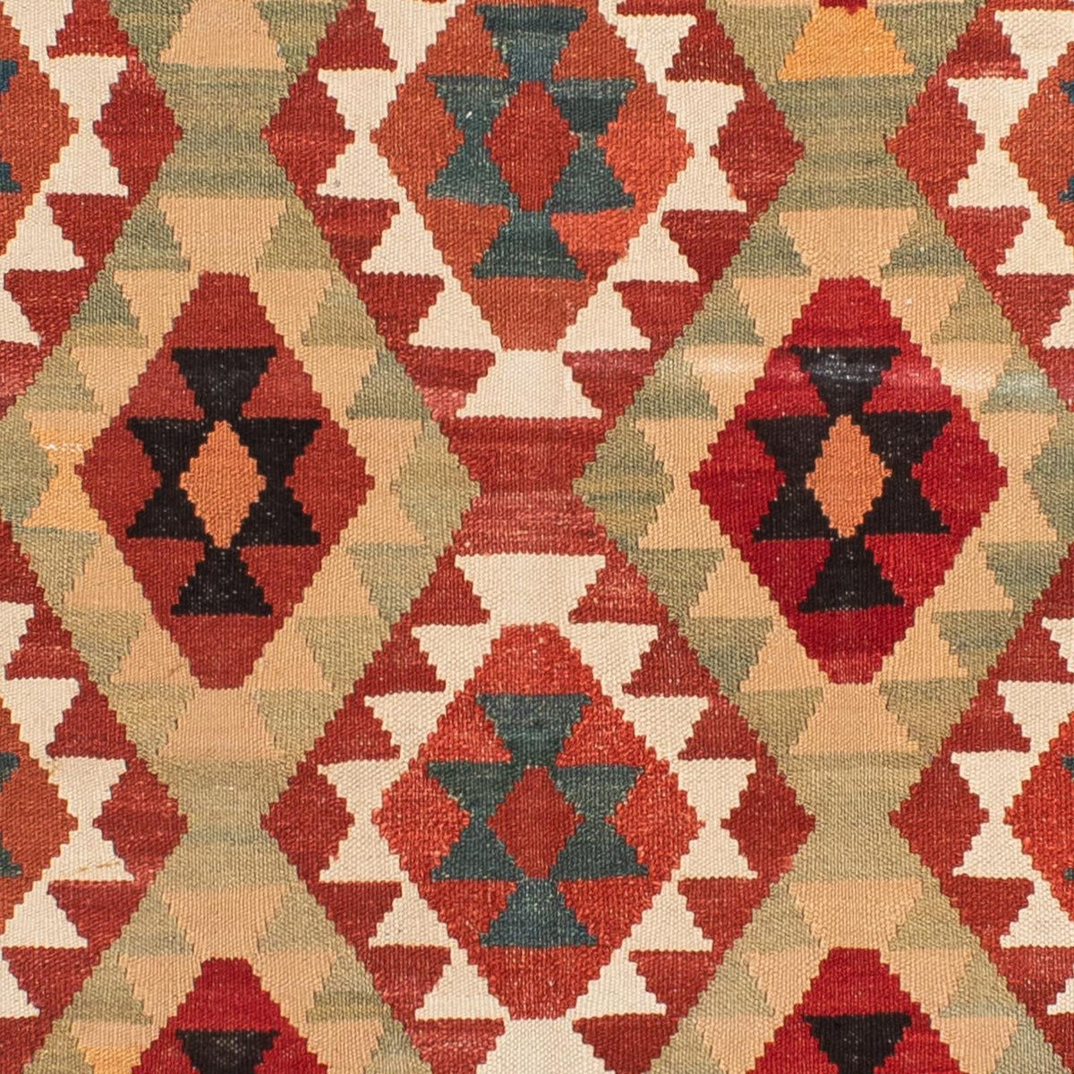 Kelim tapijt - Splash - 201 x 150 cm - veelkleurig