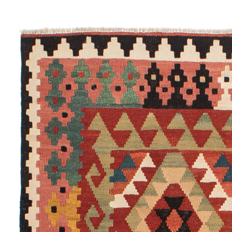 Kelim tapijt - Splash - 201 x 150 cm - veelkleurig