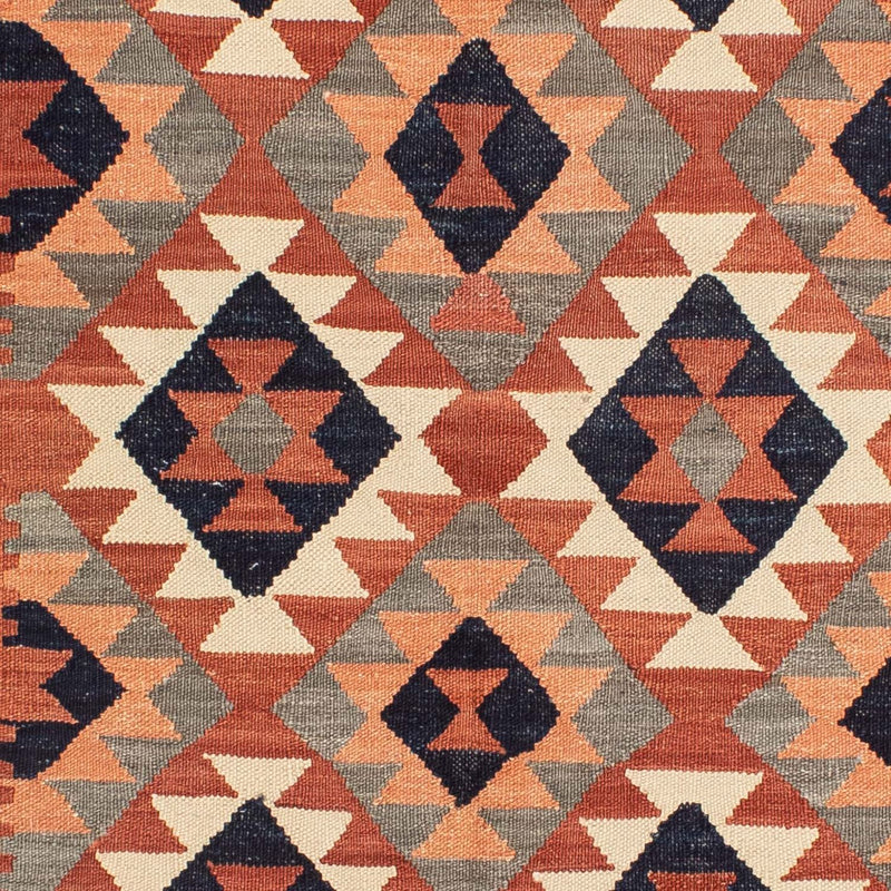 Kelim tapijt - Splash - 205 x 158 cm - veelkleurig