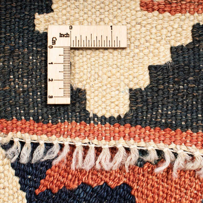 Kelim tapijt - Splash - 205 x 158 cm - veelkleurig