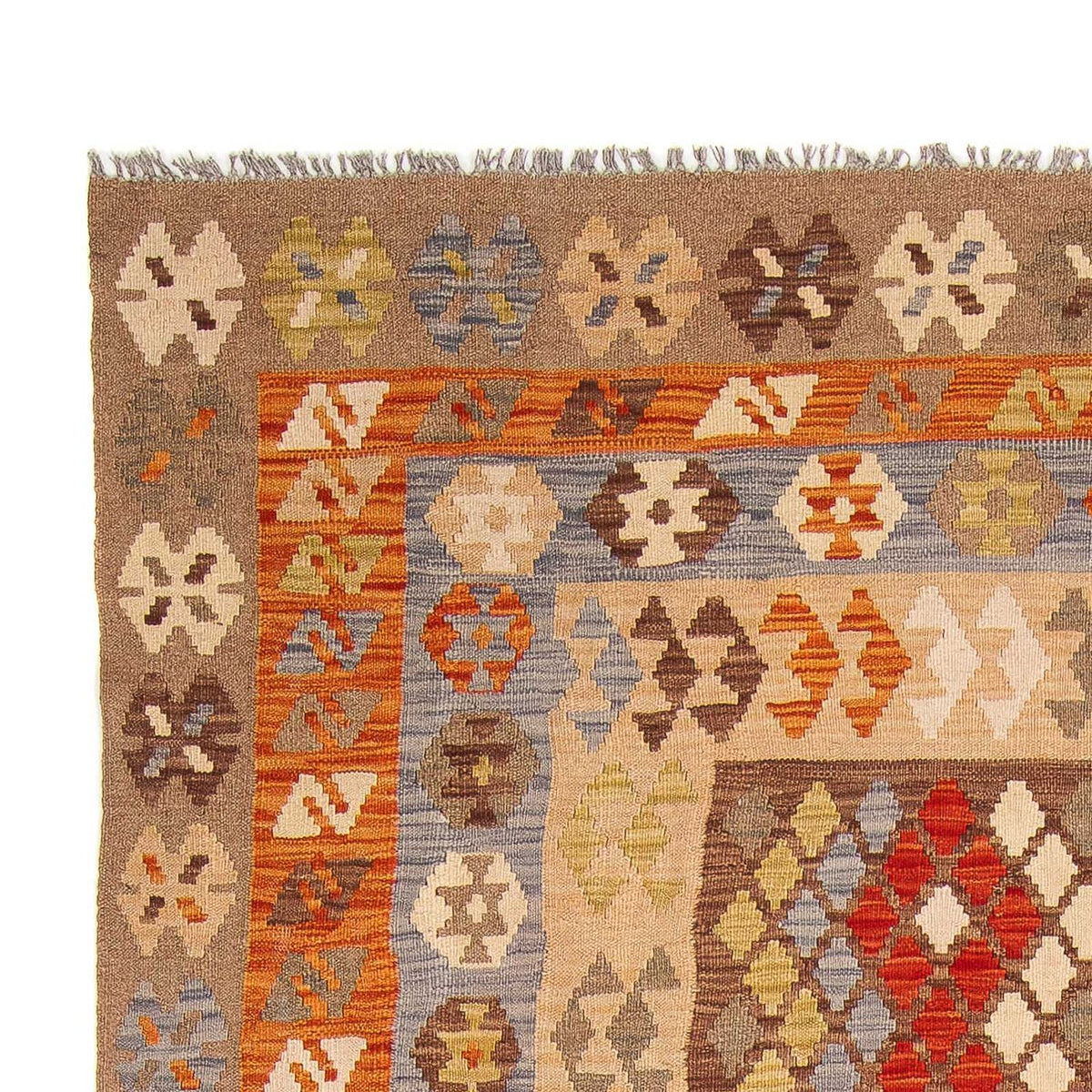 Kelim tapijt - Splash - 309 x 200 cm - veelkleurig