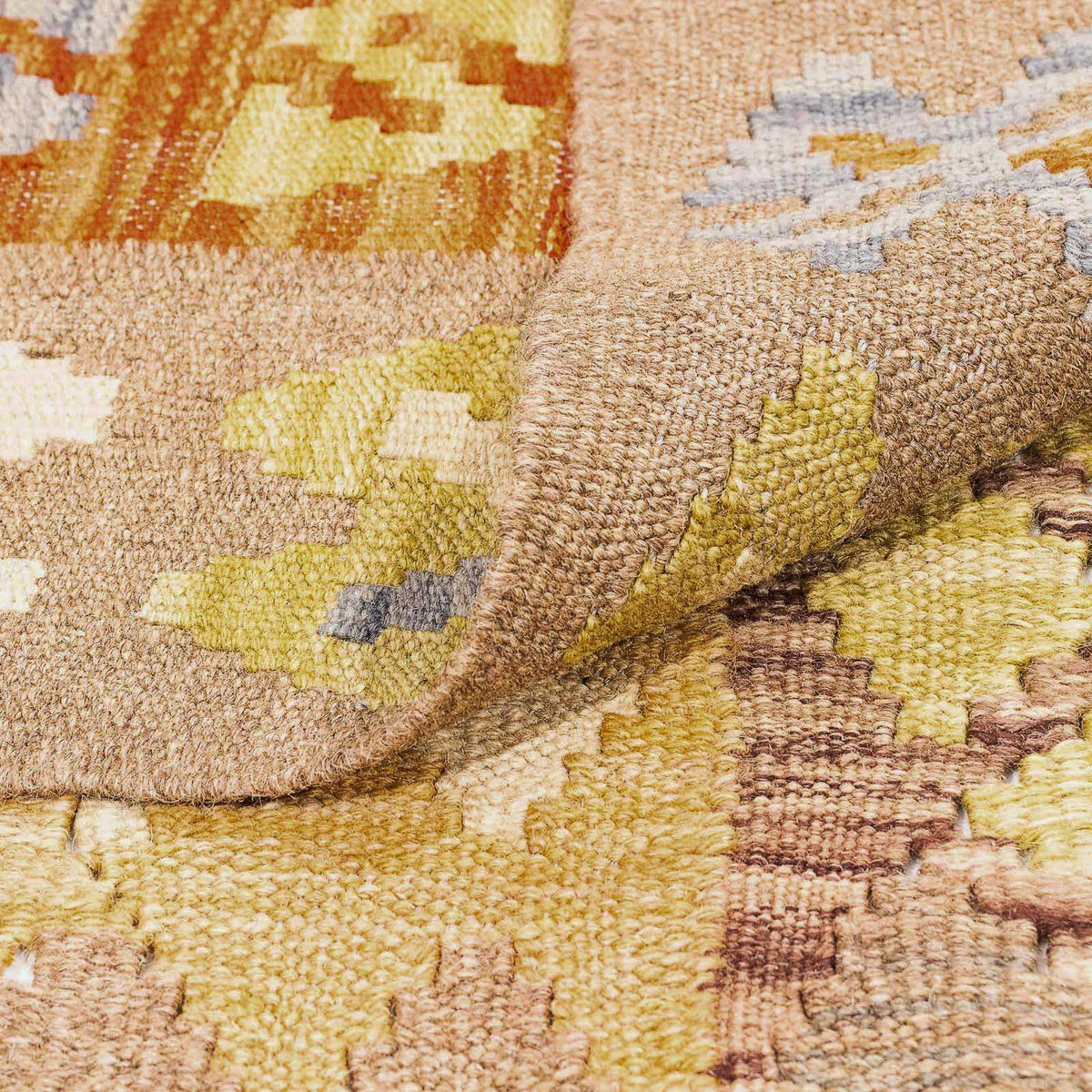 Kelim tapijt - Splash - 309 x 200 cm - veelkleurig