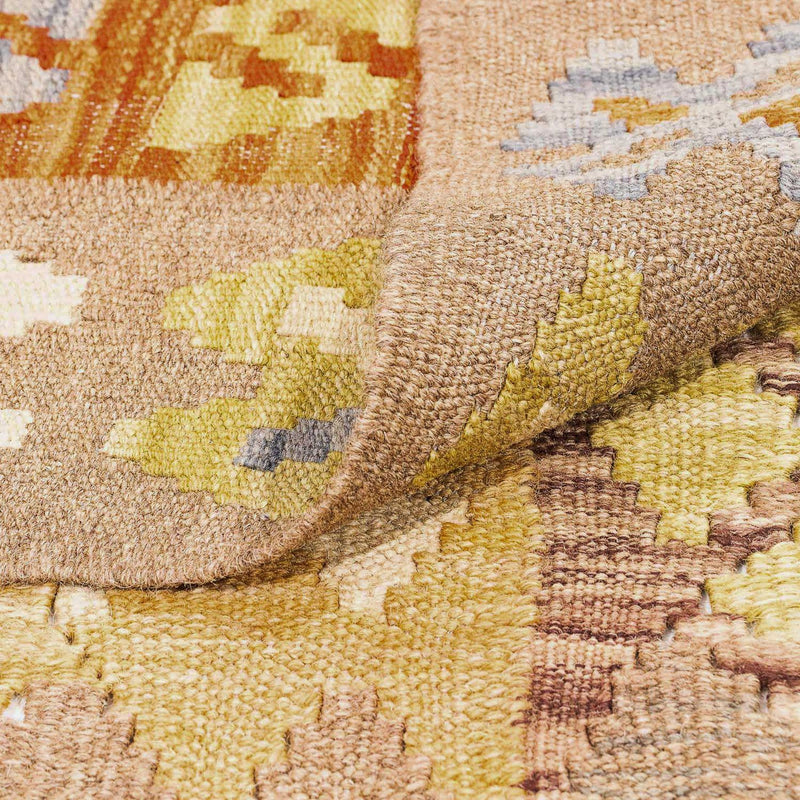 Kelim tapijt - Splash - 309 x 200 cm - veelkleurig