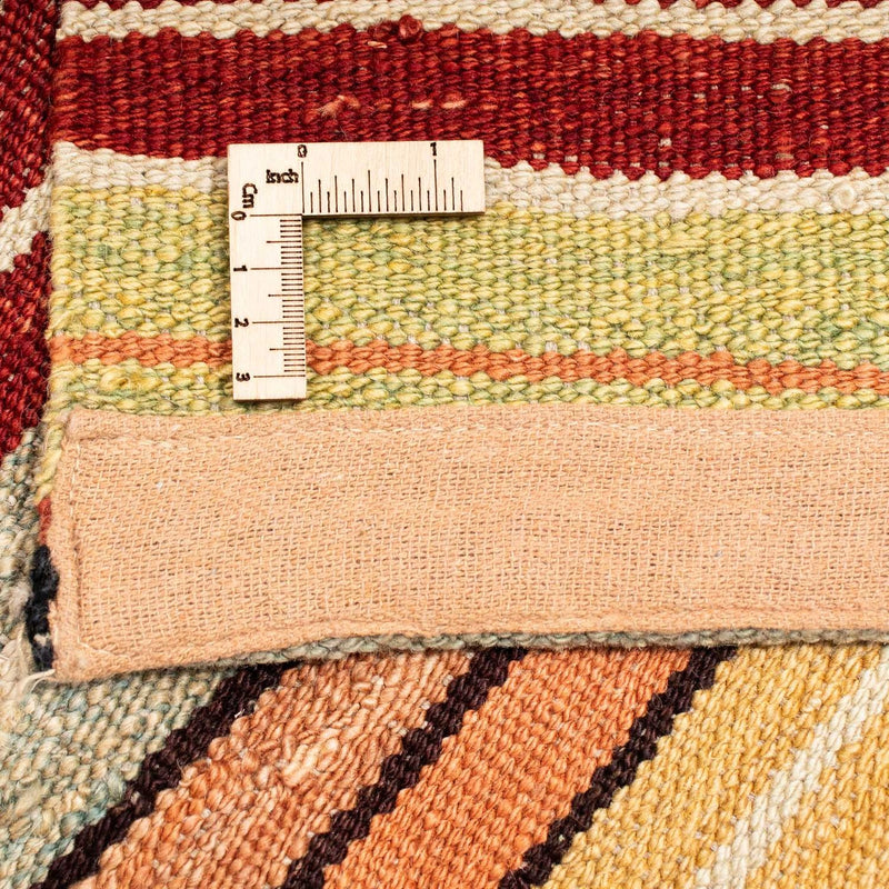 Kelim tapijt - Splash - 190 x 147 cm - veelkleurig