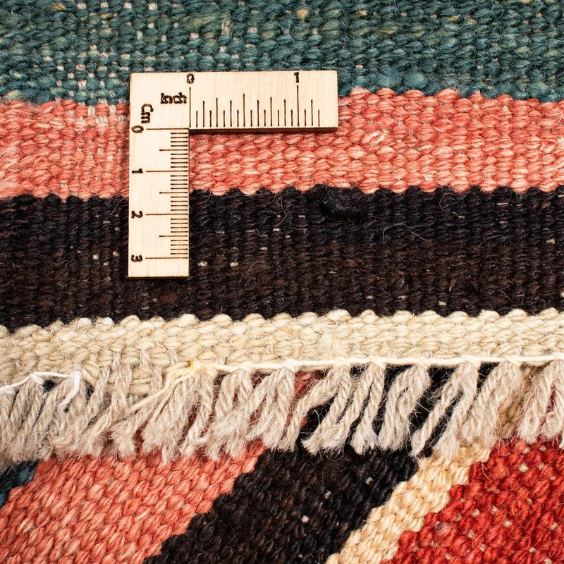 Kelim tapijt - Splash - 204 x 145 cm - veelkleurig