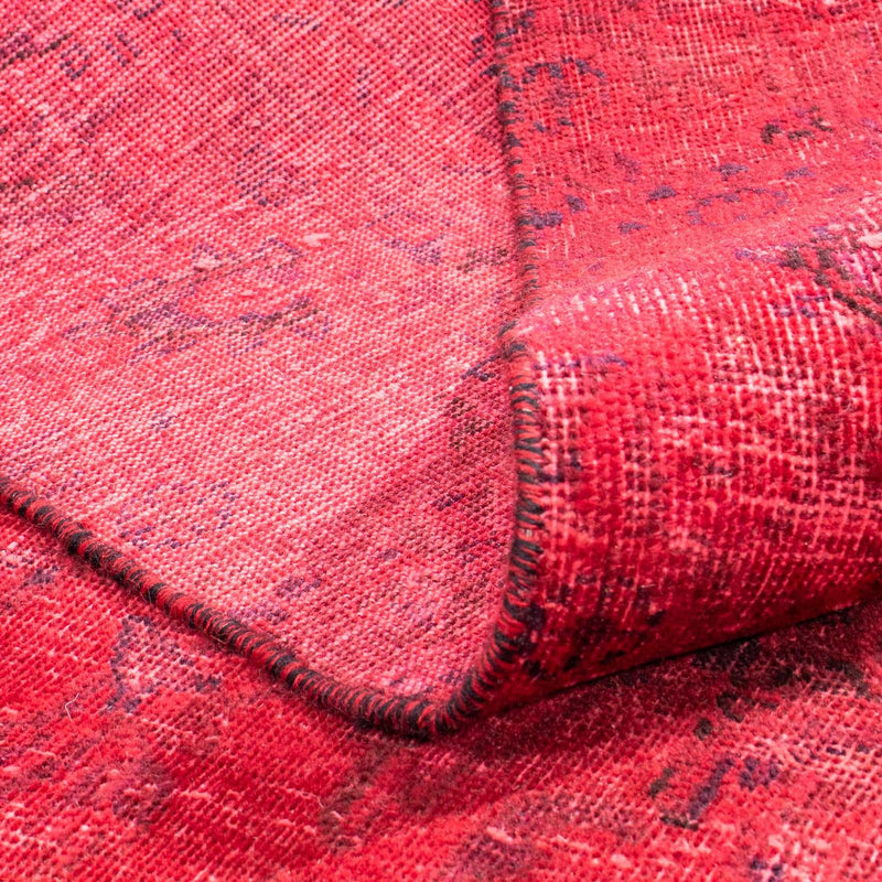 Vintage tapijt - 344 x 259 cm - donkerrood